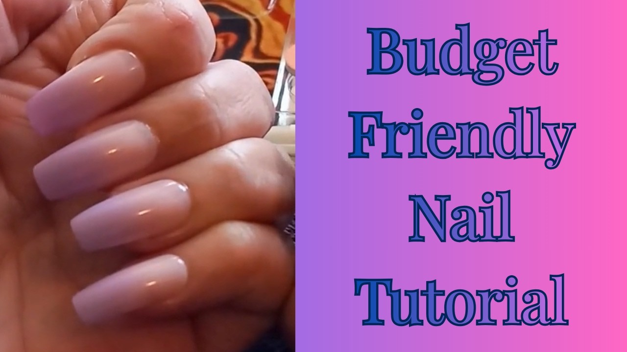How To Do Your Own Nails On A Tight Budget #nailtutorial #budgetfriendly #selfcare