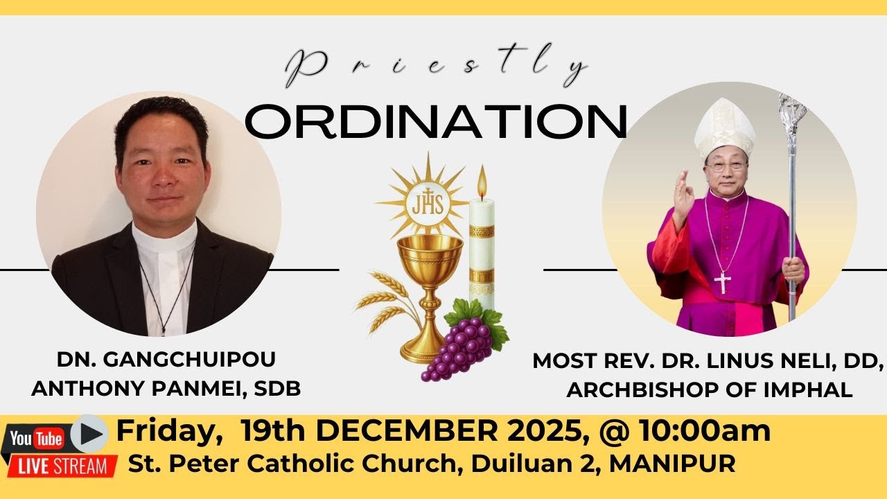 Priestly Ordination of Dn. Anthony Panmei, SDB