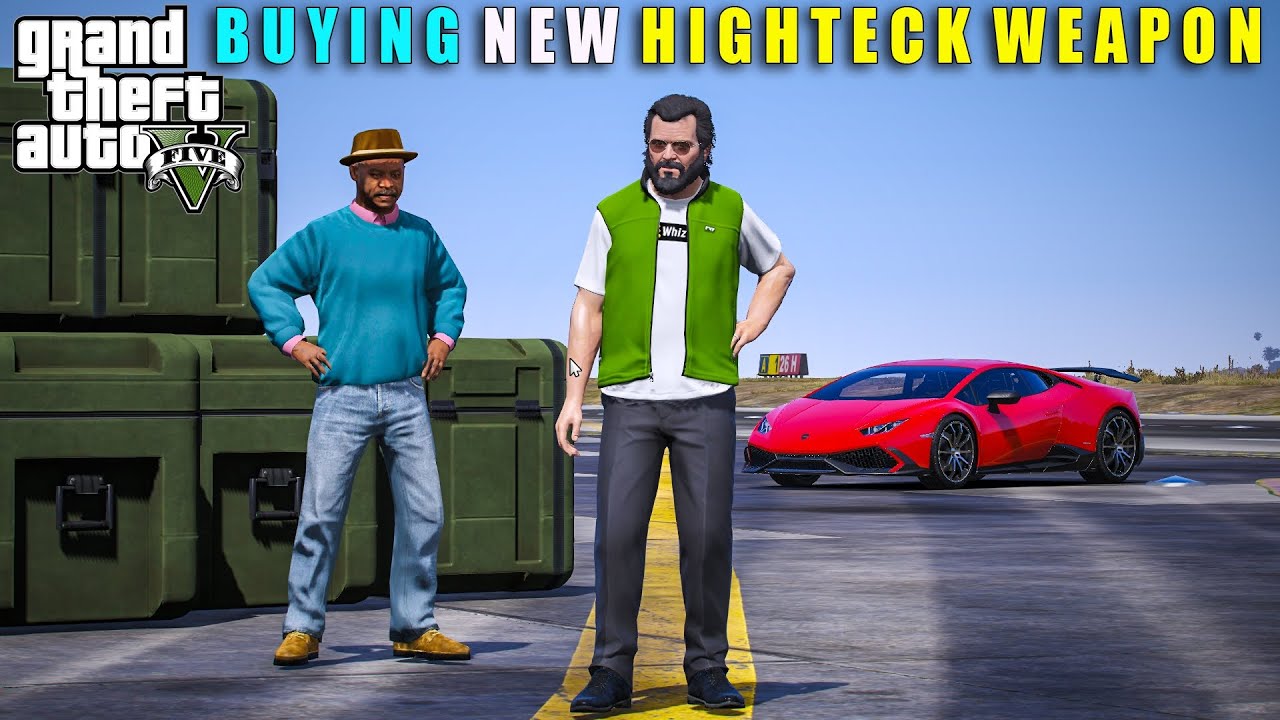 Buying New Highteck Weapon Gta V Marathi Gameplay