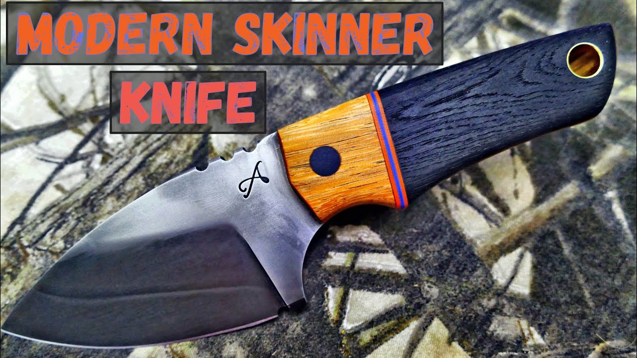Kifemaking: Modern Skinning Knife |Collaboration with Aleeknives