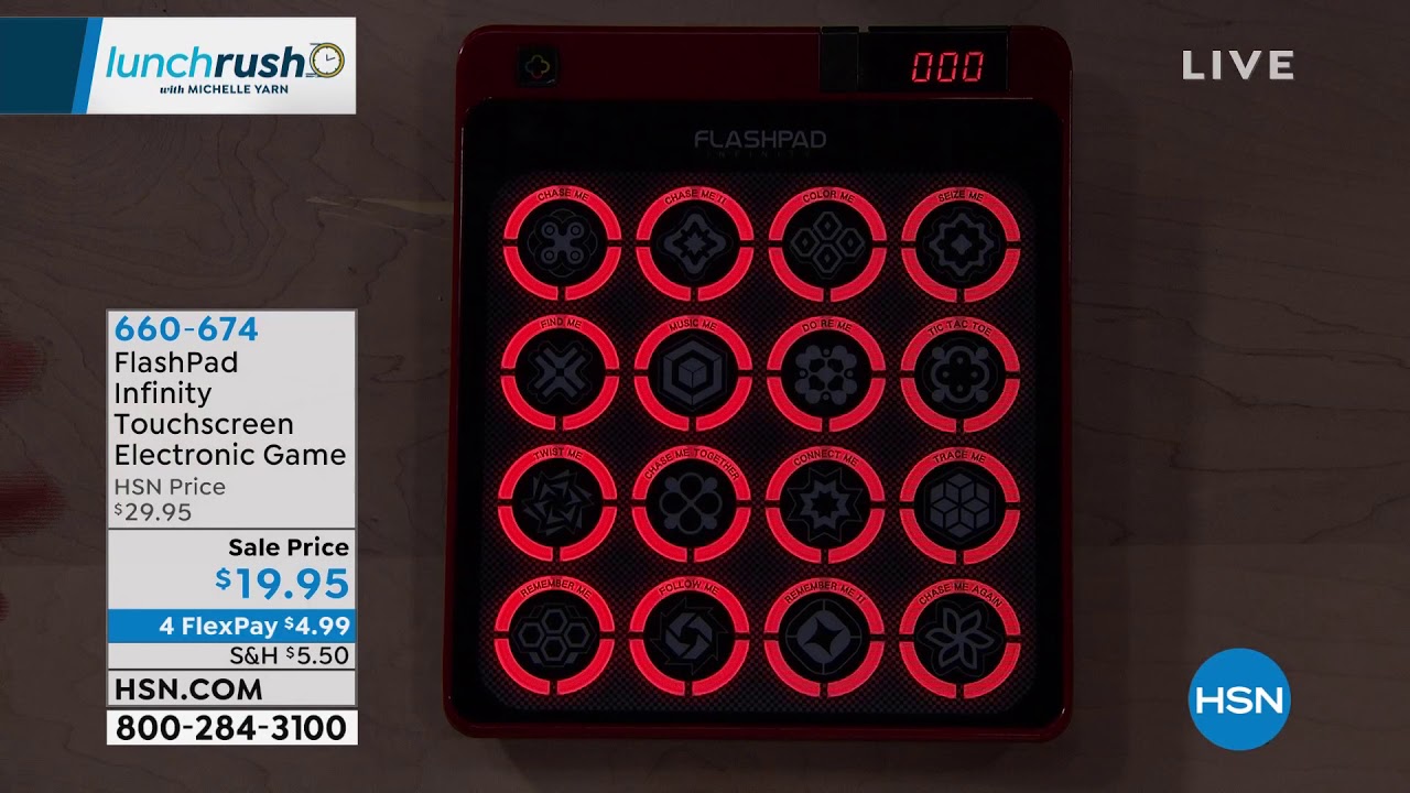 FlashPad Infinity Touchscreen Electronic Game