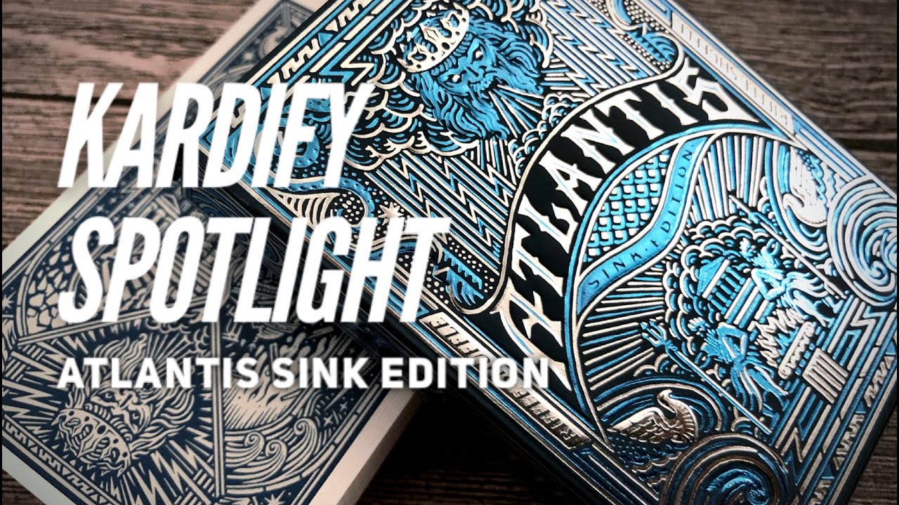 Kardify Spotlight: Atlantis Sink Edition Playing Cards