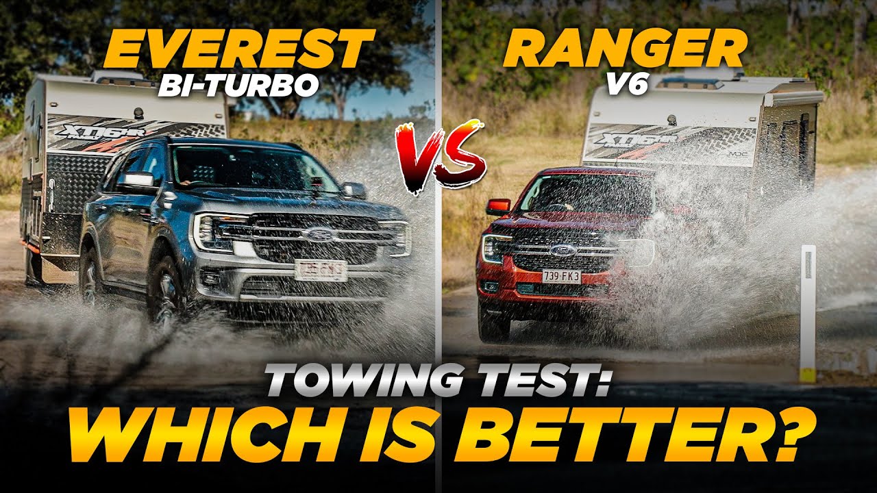 Next Gen V6 Ford Ranger vs Bi Turbo Ford Everest