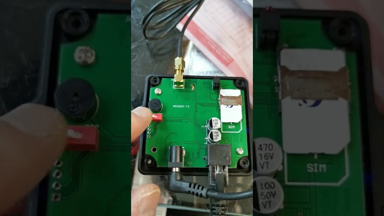 Ainet AI-07AL03S03V SMS VOICE ALARM SENDER BY CYBER TECHNOLOGY