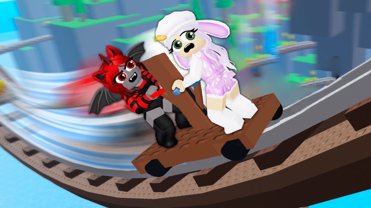 2 PLAYER CART Ride With Moody! (Roblox)