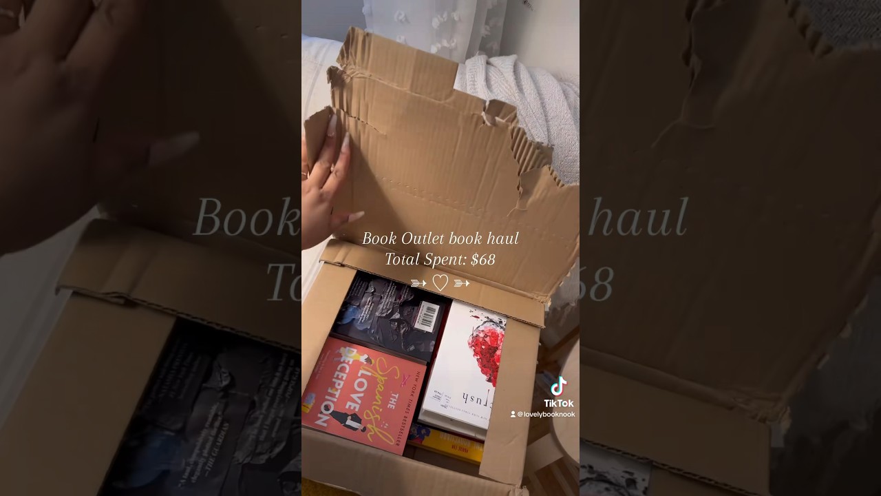 Huge $68 Book Haul | Book outlet 📚 #books #book #booktube #booktok #bookhaul #bookhauls #booklover