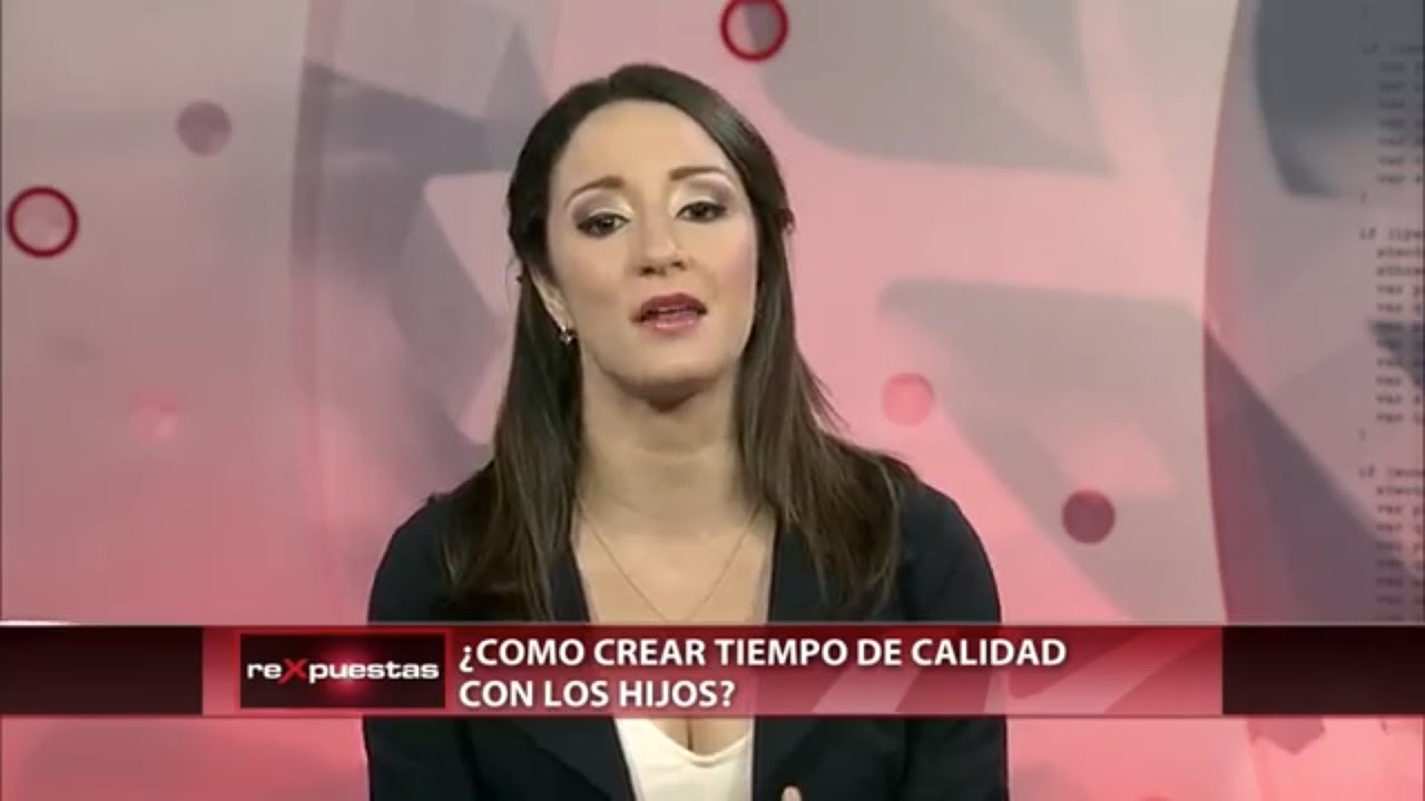 ¿Cómo crear tiempo de calidad con los hijos?