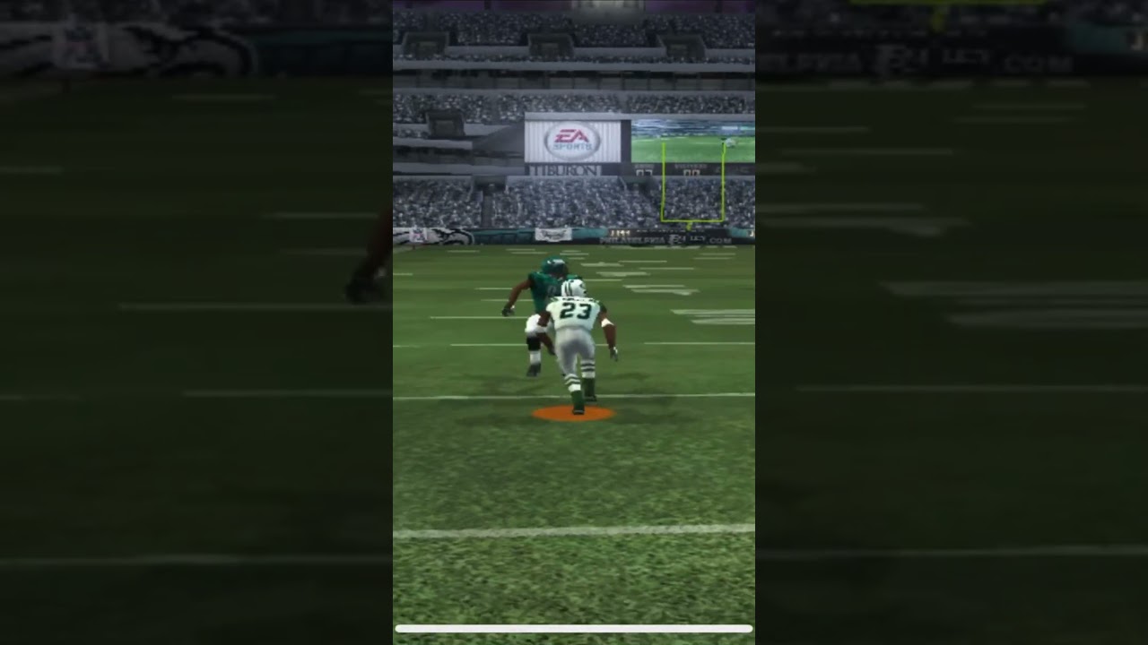 My first user pick in game on madden 08 superstar mode