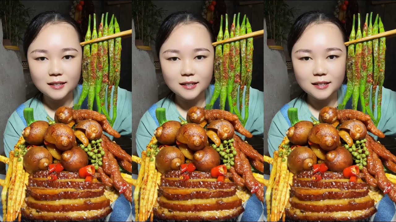 【ASMR】【MUKBANG】DELICIOUS DINING PROGRAM | HOMEMADE CHINESE FOOD|食べる | 吃播 #咀嚼音#mukbang #food #foodie