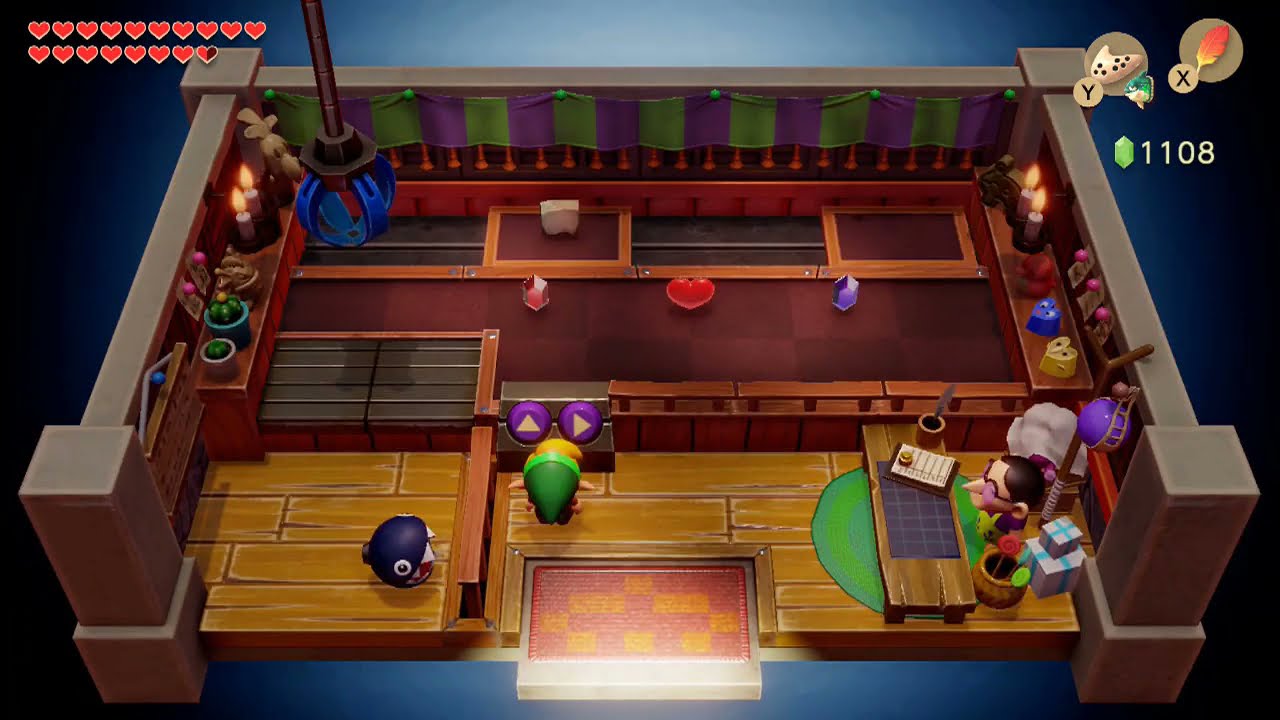 The Legend of Zelda: Link's Awakening - Kran-Kemenate (Alle Figuren)