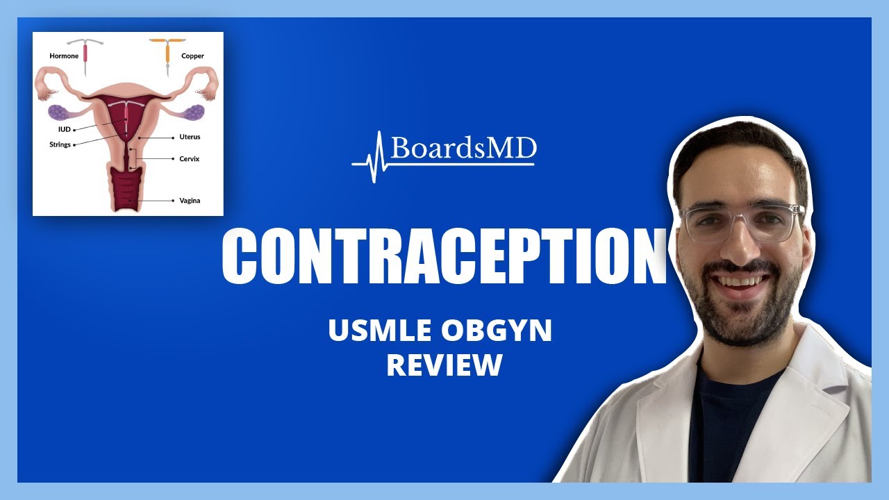 Контрацепция | USMLE OBGYN | @BoardsMD