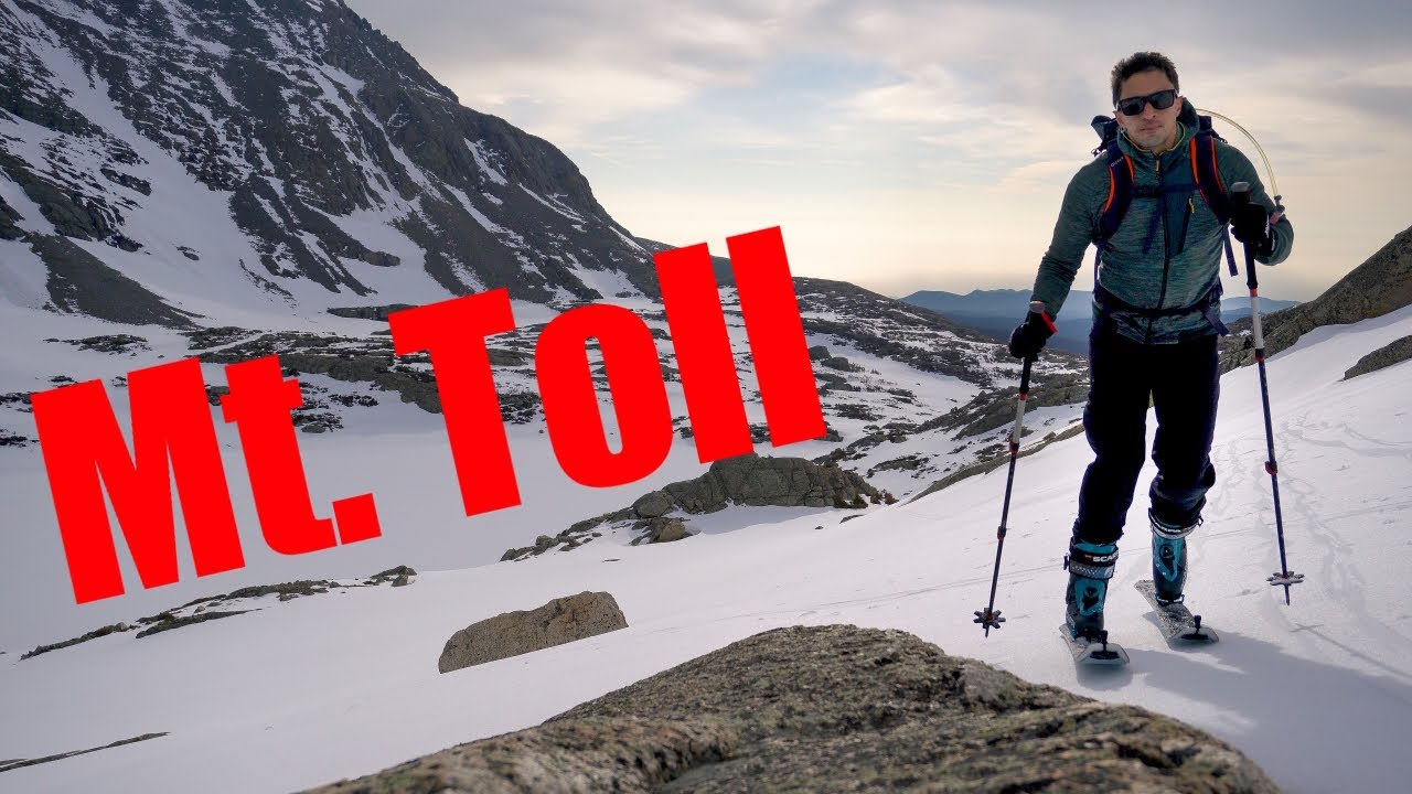 Skiing Mt Toll in Colorado // Indian Peaks Wilderness