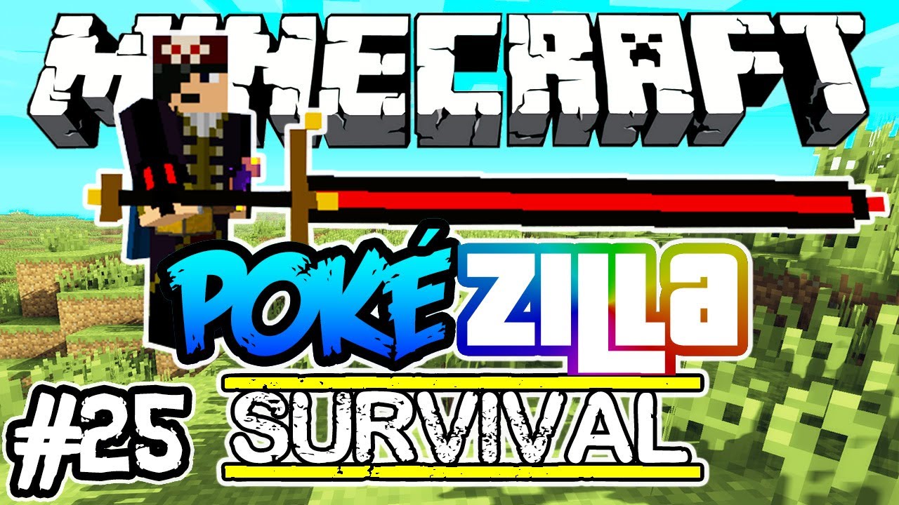 FINALMENTE, A BIG BERTHA! - PokéZilla Survival! - Minecraft #25 (ESPECIAL)