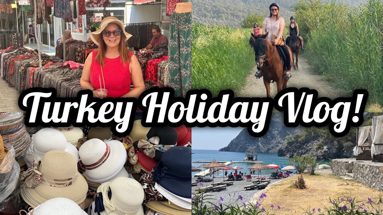 Holiday in Turkey | TUI Blue Tropical | Turkish Markets | Sarigerme Holiday Vlog | Kate McCabe