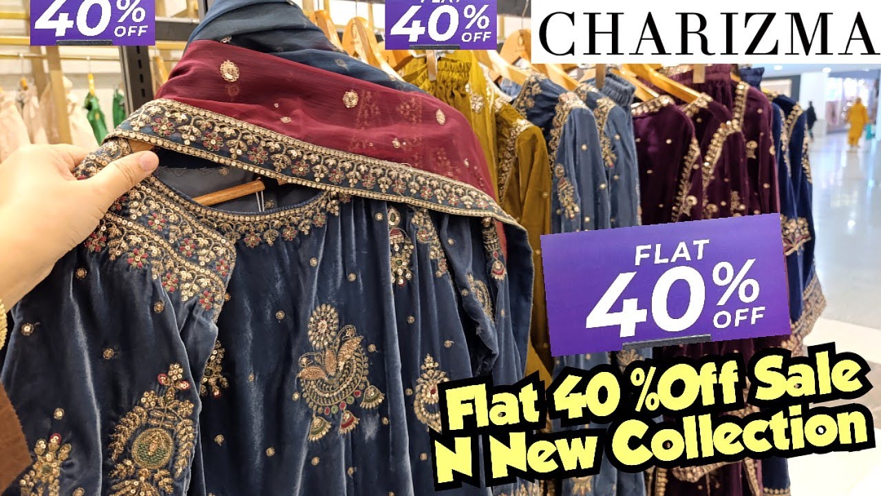 Charizma 12.12 Sale 2025🔥Charizma Flat 40%Off🔥Charizma New Velvet Collection 