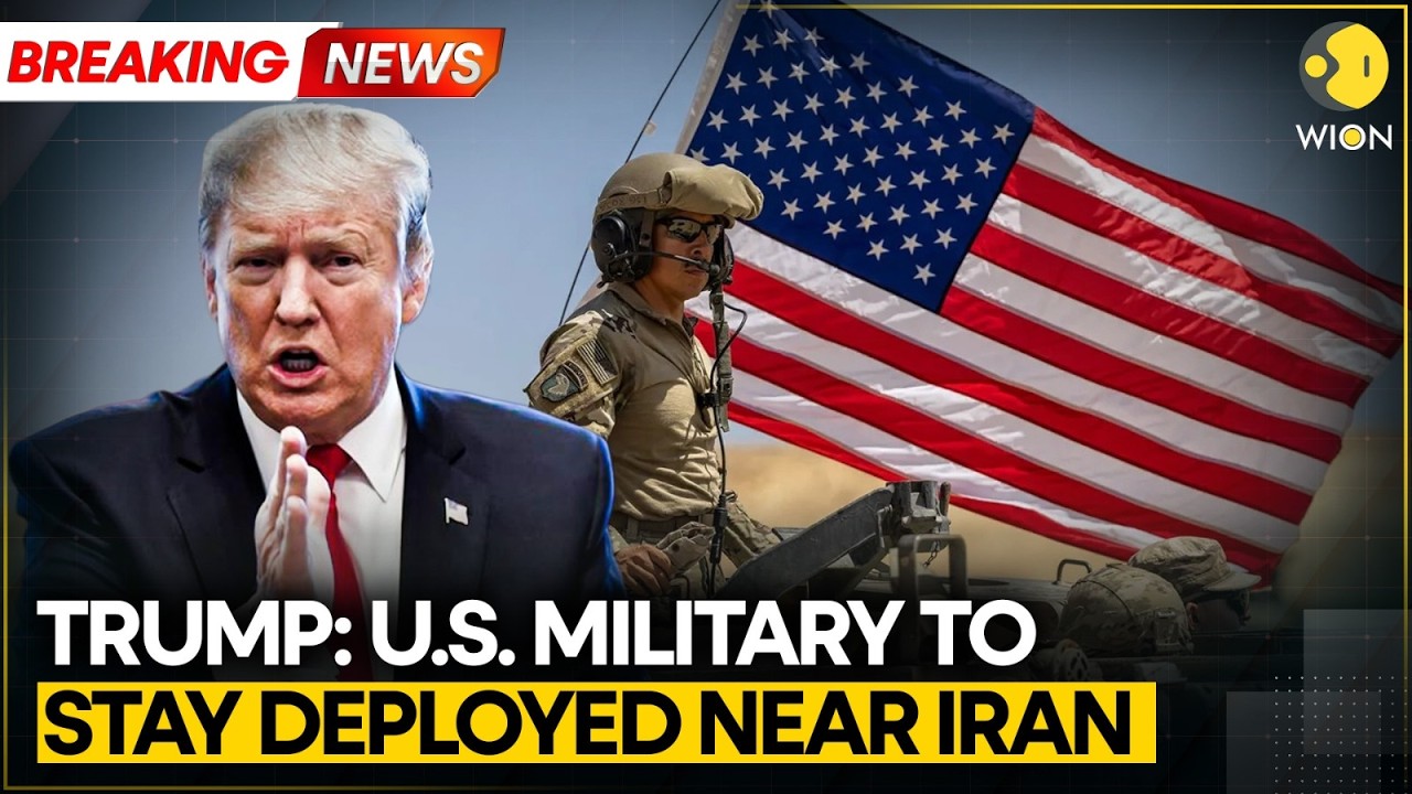US-Iran War: Trump Orders US Military To Stay Deployed Near Iran, Ceasefire Under Watch | WION