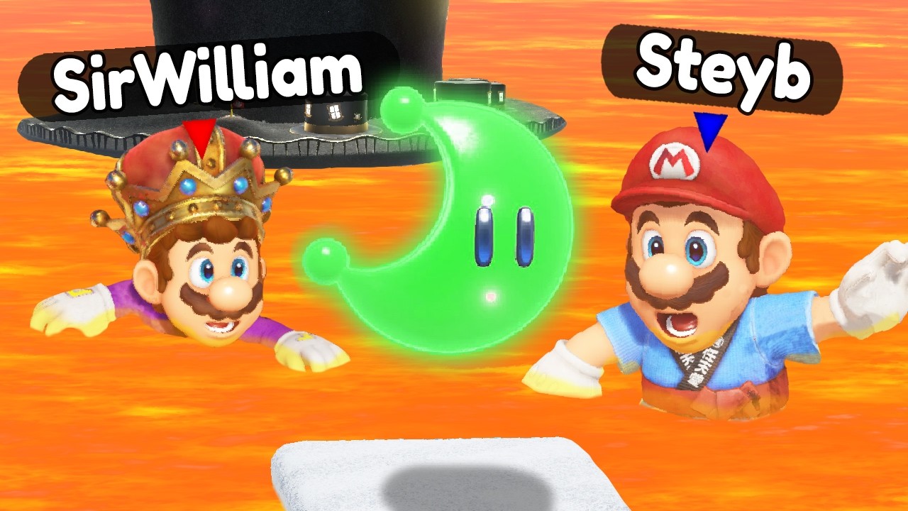 Mario Odyssey pero la LAVA SUBE CADA SEGUNDO!