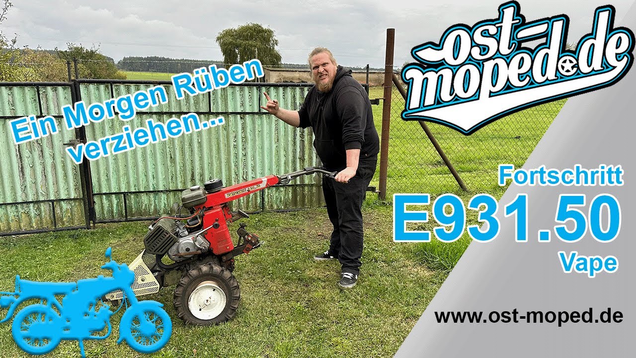 Fortschritt Gartenfräse  E931 | Umrüstung auf Vape Zündung