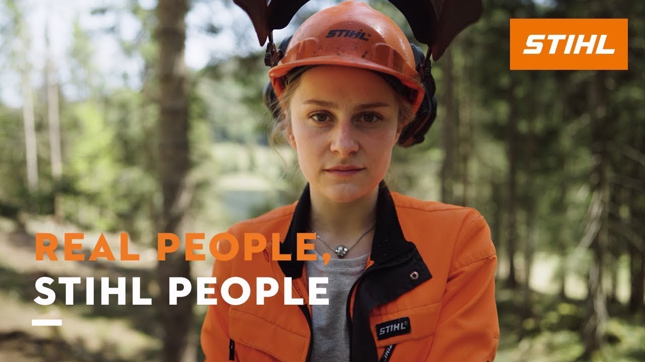 Real People, STIHL People: Forstfrau Sissy