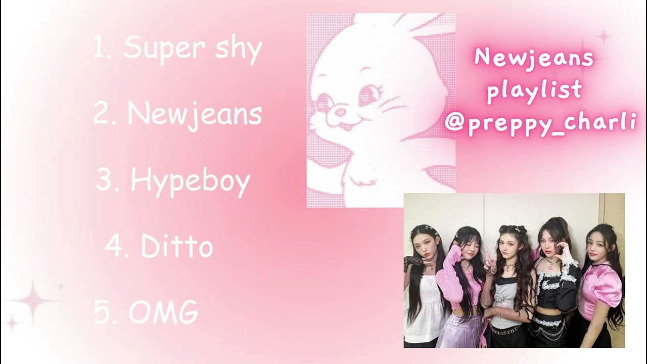 ⋆｡°🎧ྀི.⊹Newjeans playlist!!!₊ ⋆⋆｡° ♡  #newjeans #fypシ゚viral #ditto #blowup