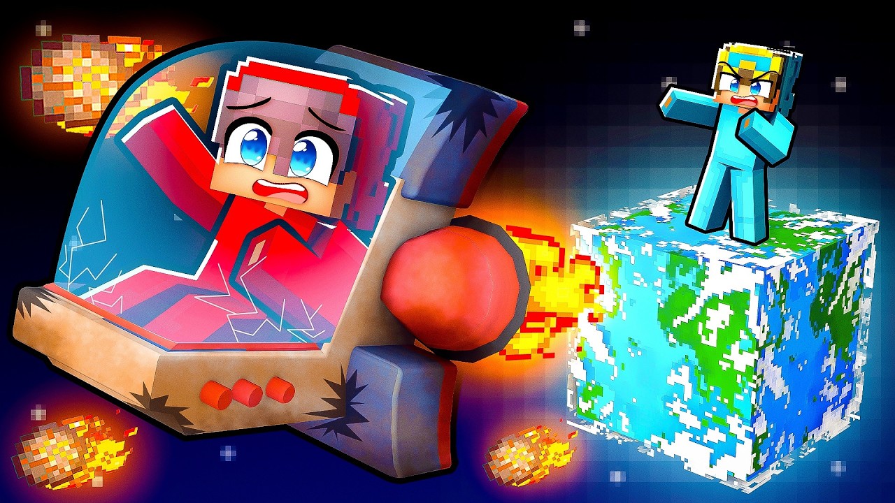 Cash Got Kicked Off the Planet in Minecraft
