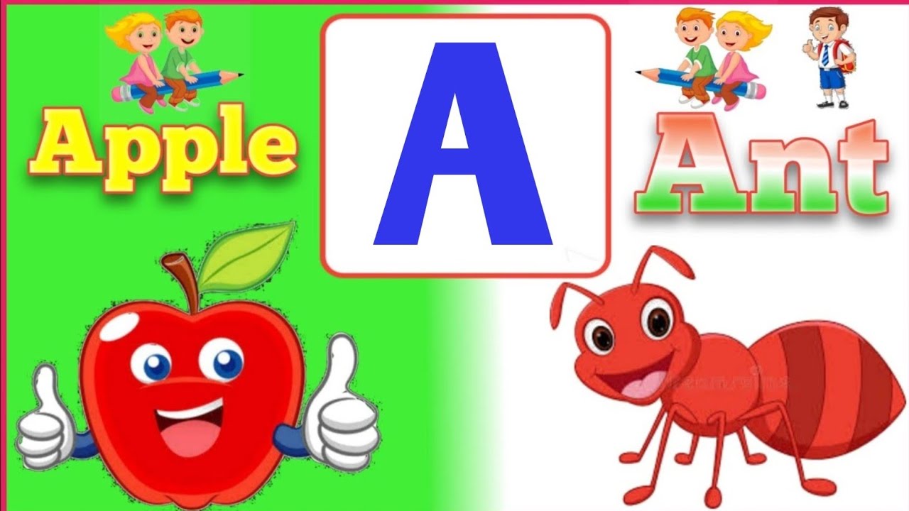 A for apple A for ant | Alphabet song | Toddler learning video | abcd