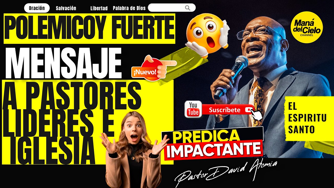😭Polemico 😲IMPACTANTE PREDICA😲A PASTORES😭LIDERES DE LA IGLESIA🙌-Pastor David ALOMIA IPUC