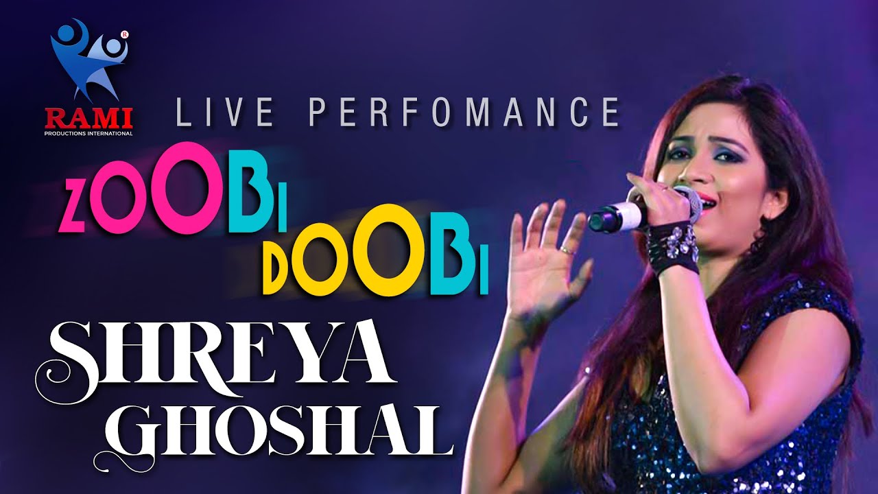ZOOBI DOOBI-SHREYA GHOSHAL| 3 IDIOTS | LIVE IN CONCERT | SHARJAH | RAMI PRODUCTIONS| #viral