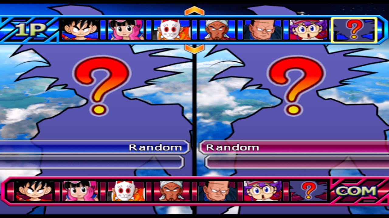 3X3 RANDOM VS RANDOM no DBZ BT3 Emulador DOLPHIN