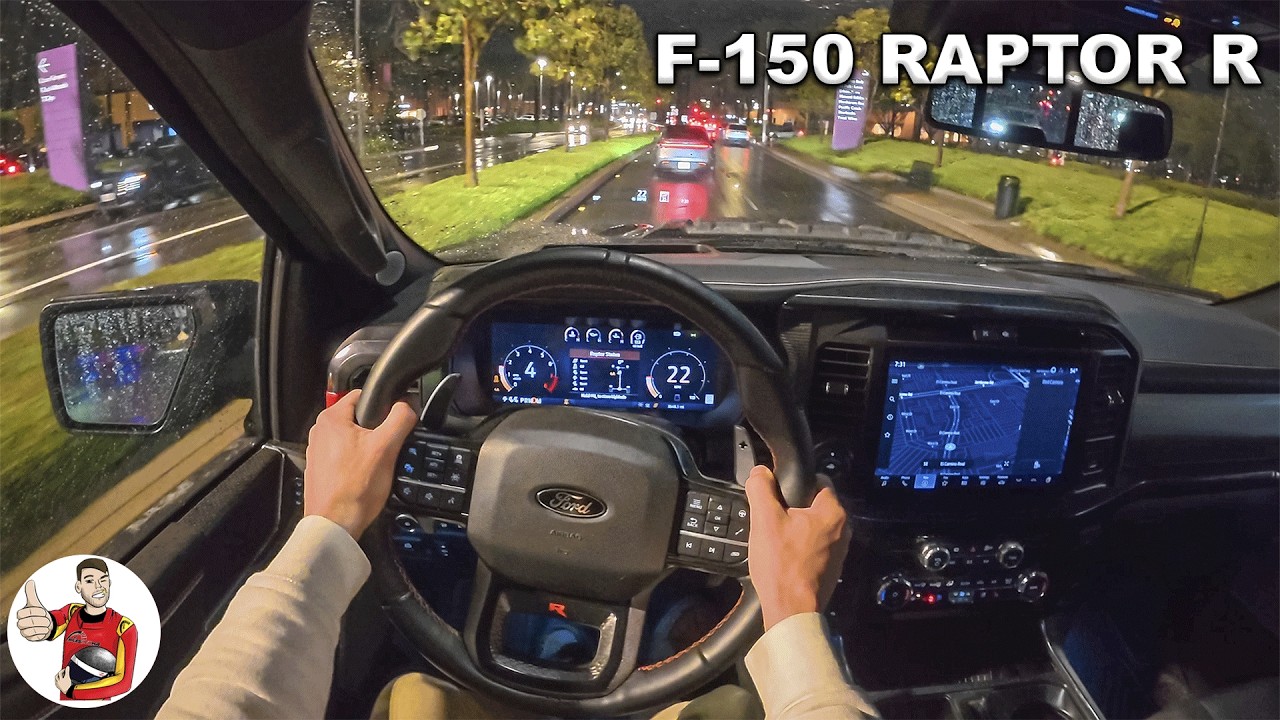 2026 Ford F-150 Raptor R POV Night Drive (3D Audio)(ASMR)