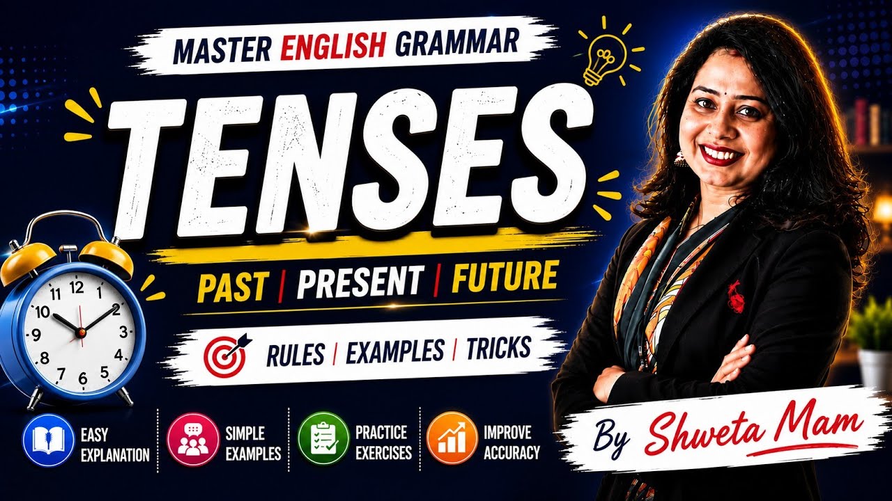 Let's learn Tenses with complete explanation. #english #cbse #cbseboard #class10 #htet 