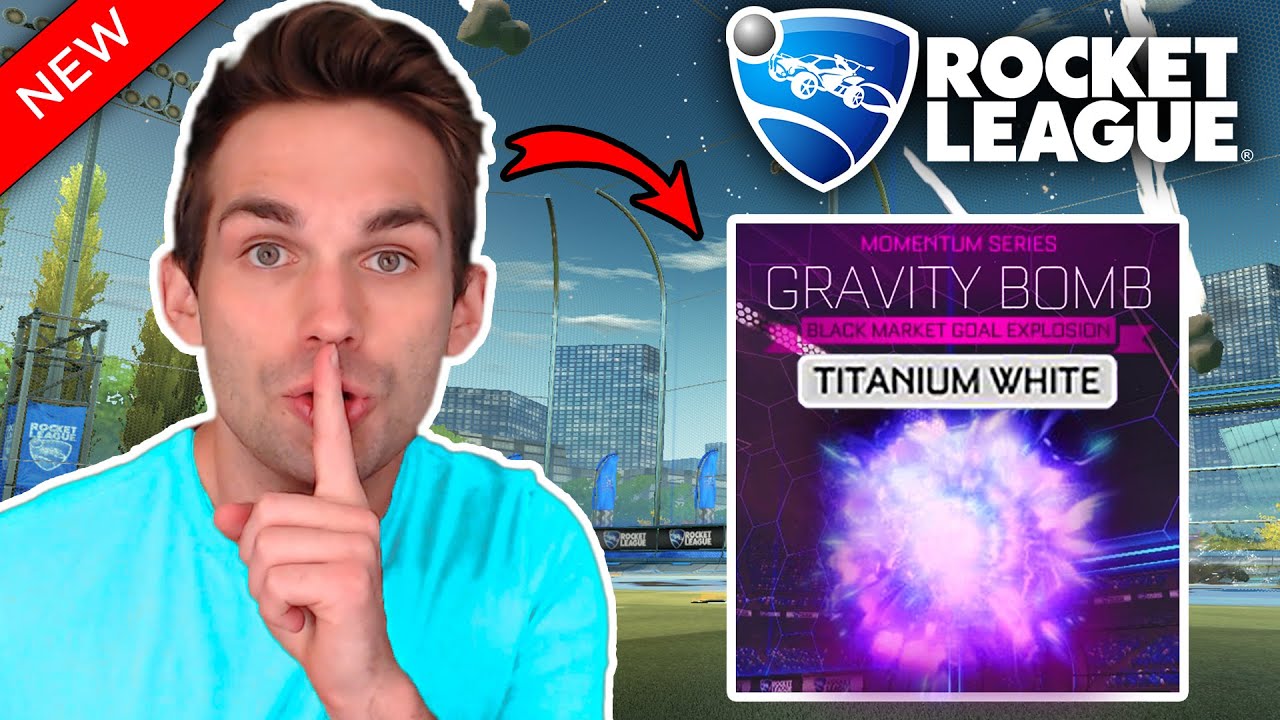 *NEW* PAINTED GRAVITY BOMB GOAL EXPLOSION IN ROCKET LEAGUE (Showcase)