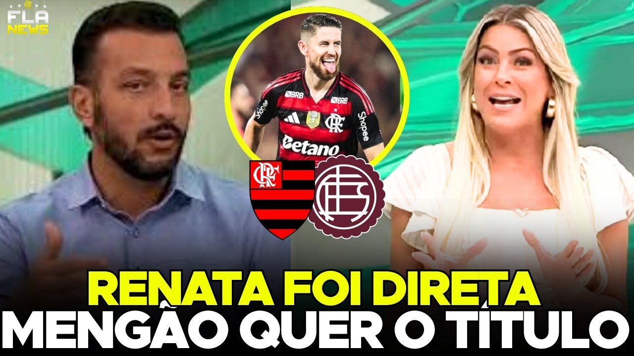 🚨 Renata CRAVOU! O FLAMENGO quer o TÍTULO da RECOPA! Até Edu DRACENA reconheceu!