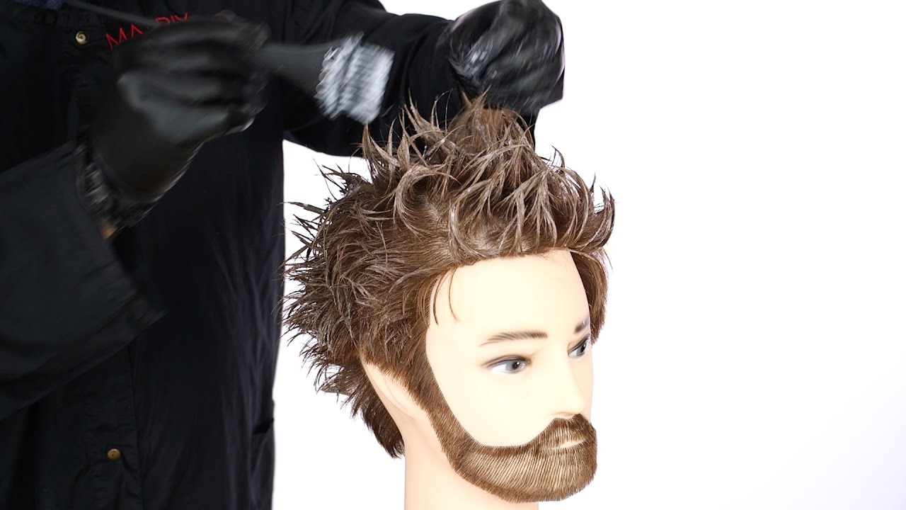 How to Balayage Highlights on Men - TheSalonGuy
