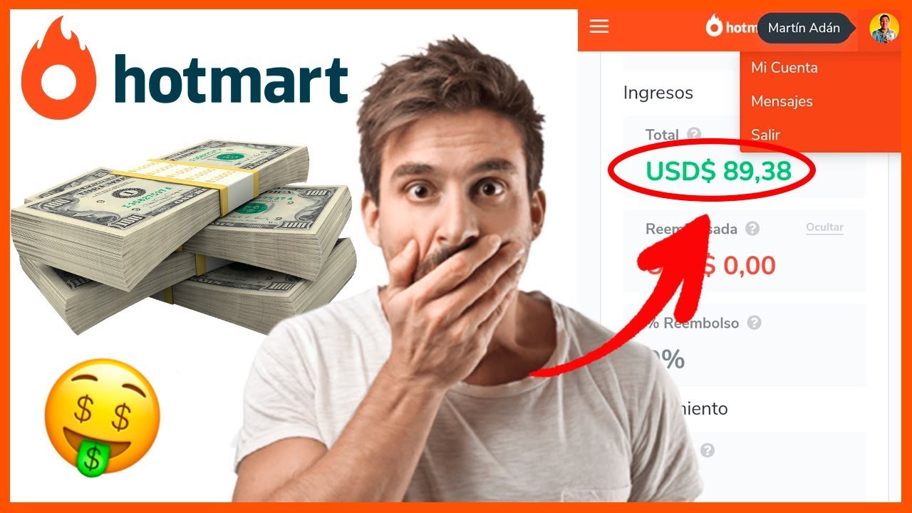 🤑 C&Oacute;MO GANAR DINERO CON HOTMART 2020 - DINERO CON HOTMART 2020 💰