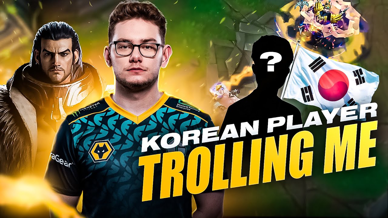 This Korean Player is Trolling Me in Challenger SoloQ! | EG Inspired