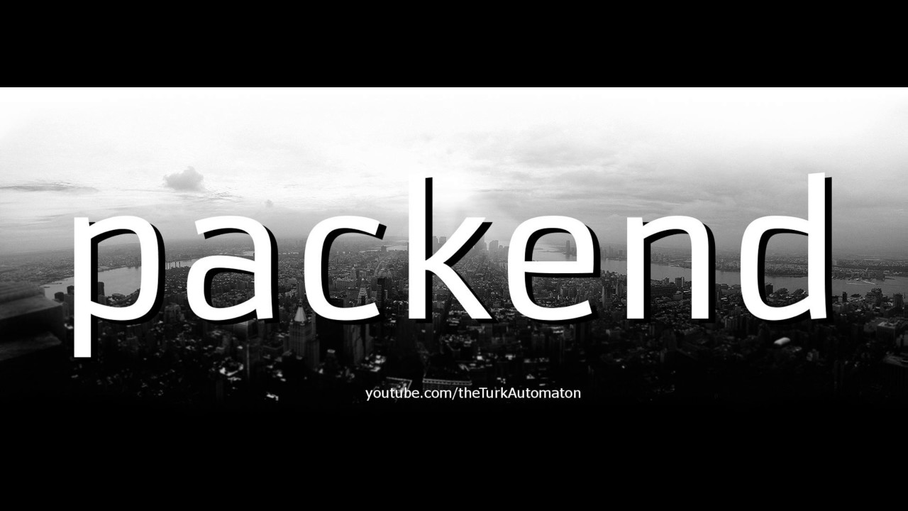 How to pronounce packend in German - Perfectly