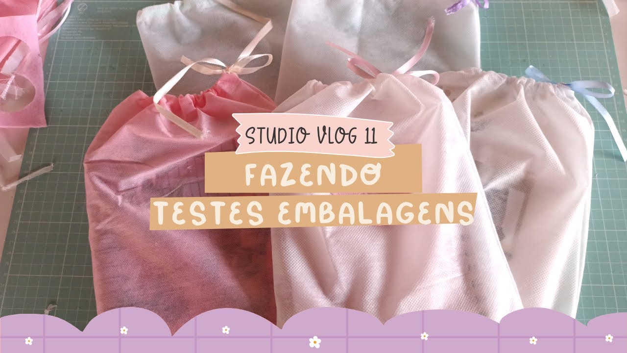 studio vlog #11 🌻✨ Comprinhas, testando embalgem tnt, bate papo dinheiro da loja