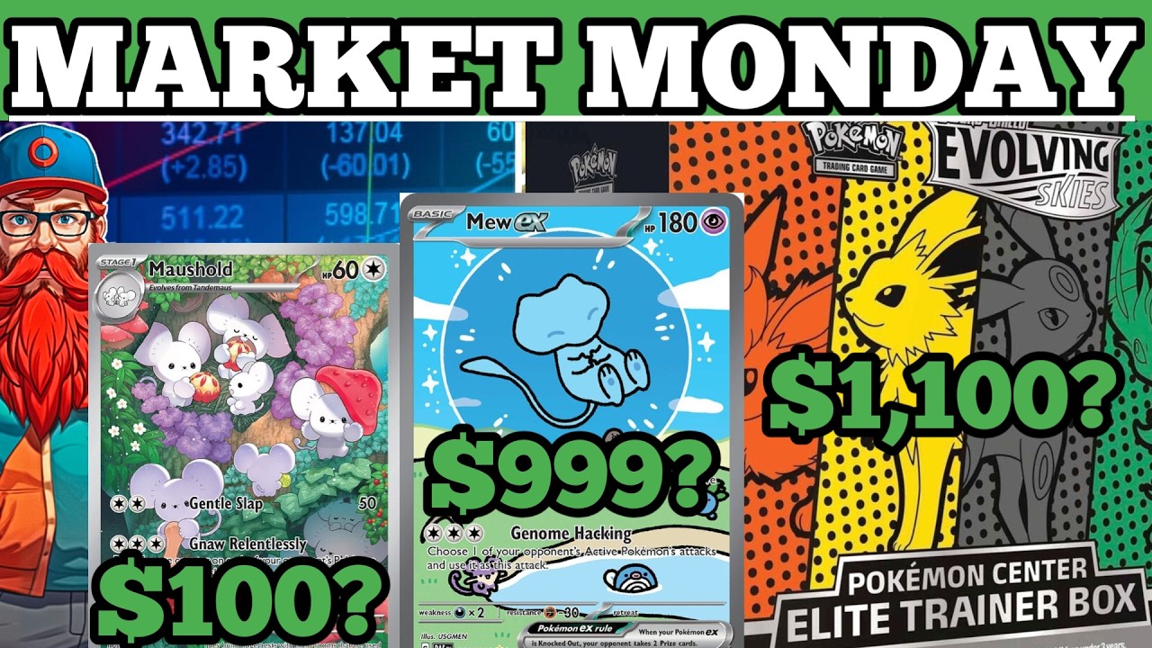 POKEMON MARKET MONDAY! Weekly Investing, Collecting & News Market Update!