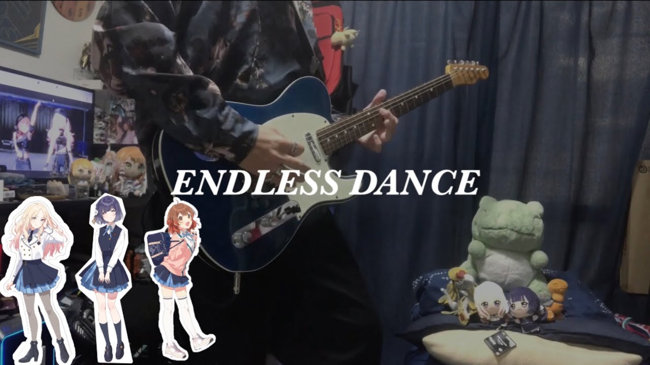 ENDLESS DANCE / 初星学園 (花海佑芽、秦谷美鈴、十王星南) 弾いてみたfull #弾いてみた た #ギター #学マス #花海佑芽 #秦谷美鈴 #十王星南 #首藤義勝