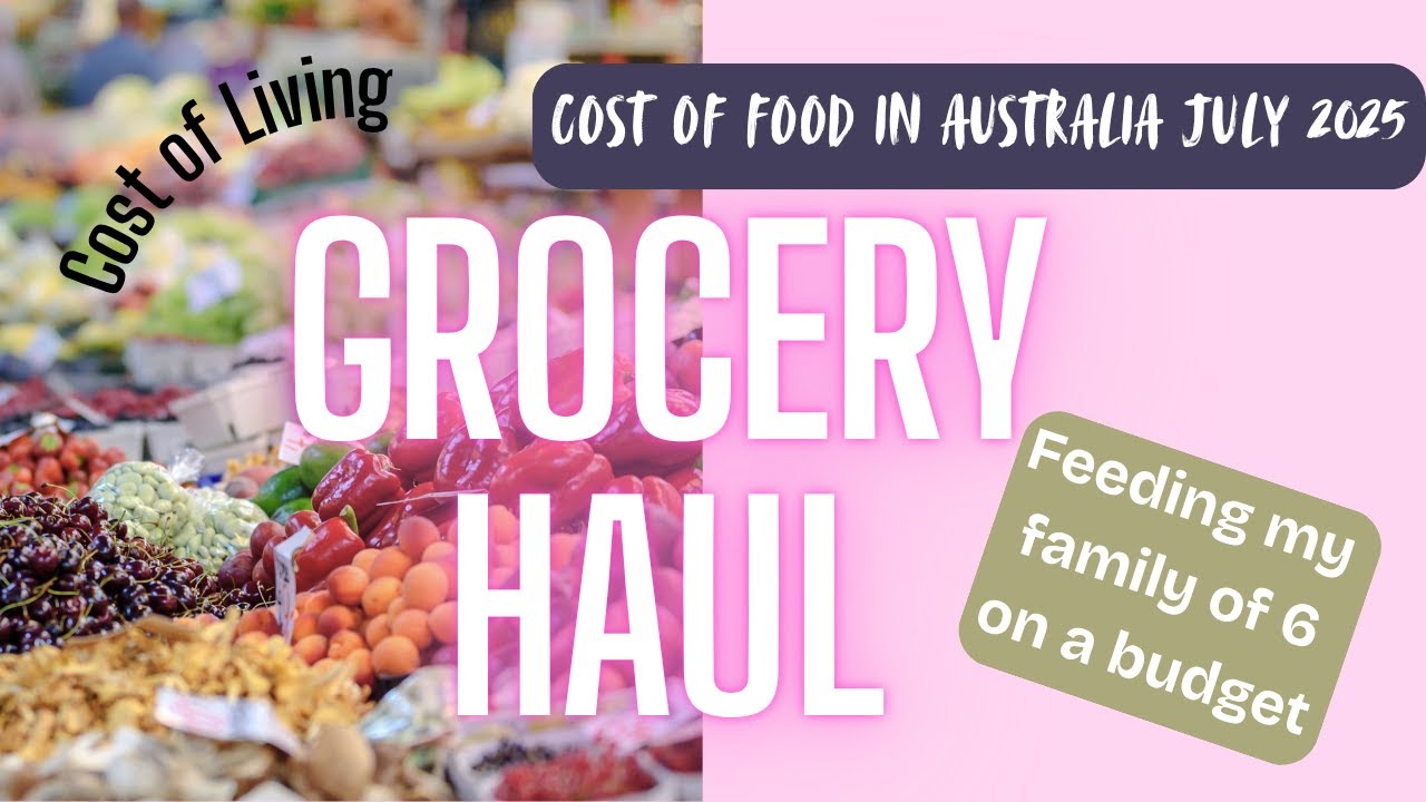 Cost of Living - Groceries Haul Part 1 - One income, family of six, saving $$$ on food!