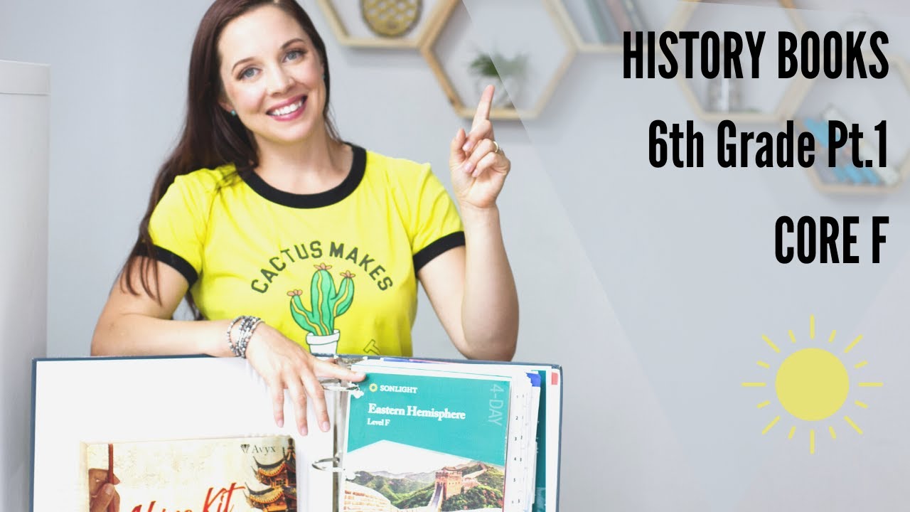 6th Grade Homeschool Curriculum Core F Pt 1. (Sonlight)