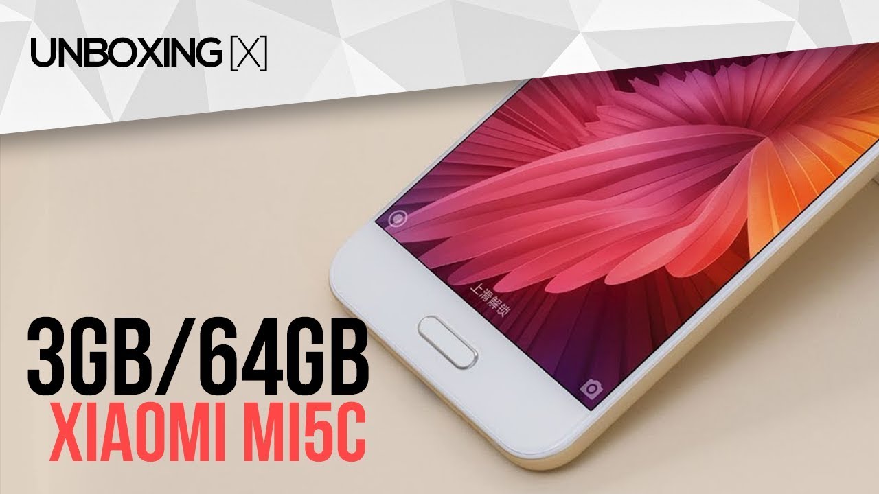 Xiaomi Mi5c com 3GB+64GB por R$676! Celular mais lindo que já vi e bem rápido! - Unboxing [PTBR]