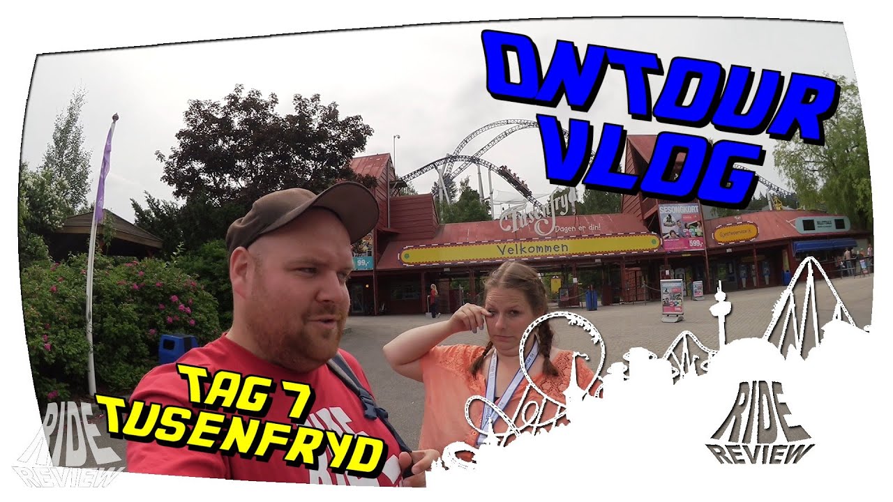 OnTour: Skanditour Tag 7 - Tusenfryd - Vlog