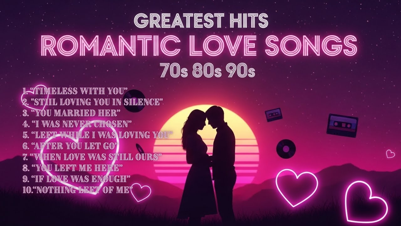 Greatest Hits Romantic Love Songs 💖 Love Songs 70's 80's 90's - classic 80s 90s, Soft Rock Ballads