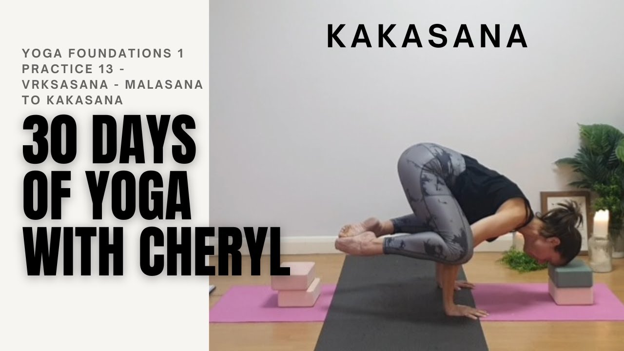 How to Do Crow Pose Kakasana in 8 simple steps | 15-Minute Yoga Flow - Beginners friendly