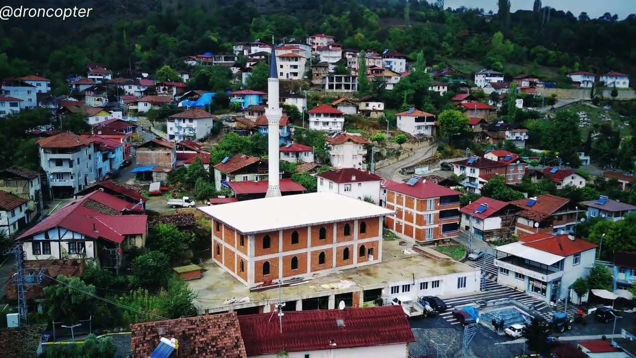 Tanoba Kasabası drone &ccedil;ekimi Erbaa Tokat 