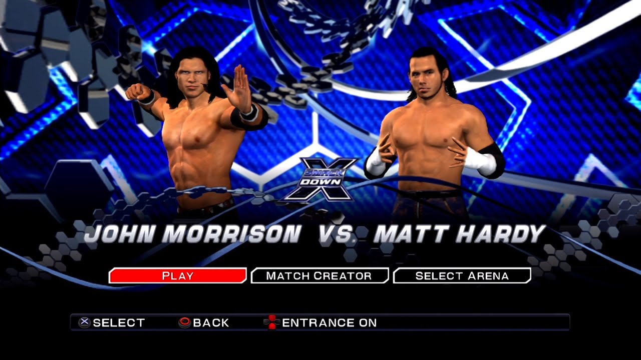 WWE SmackDown VS Raw 2011 PS3 - John Morrison VS Matt Hardy [mClassic]