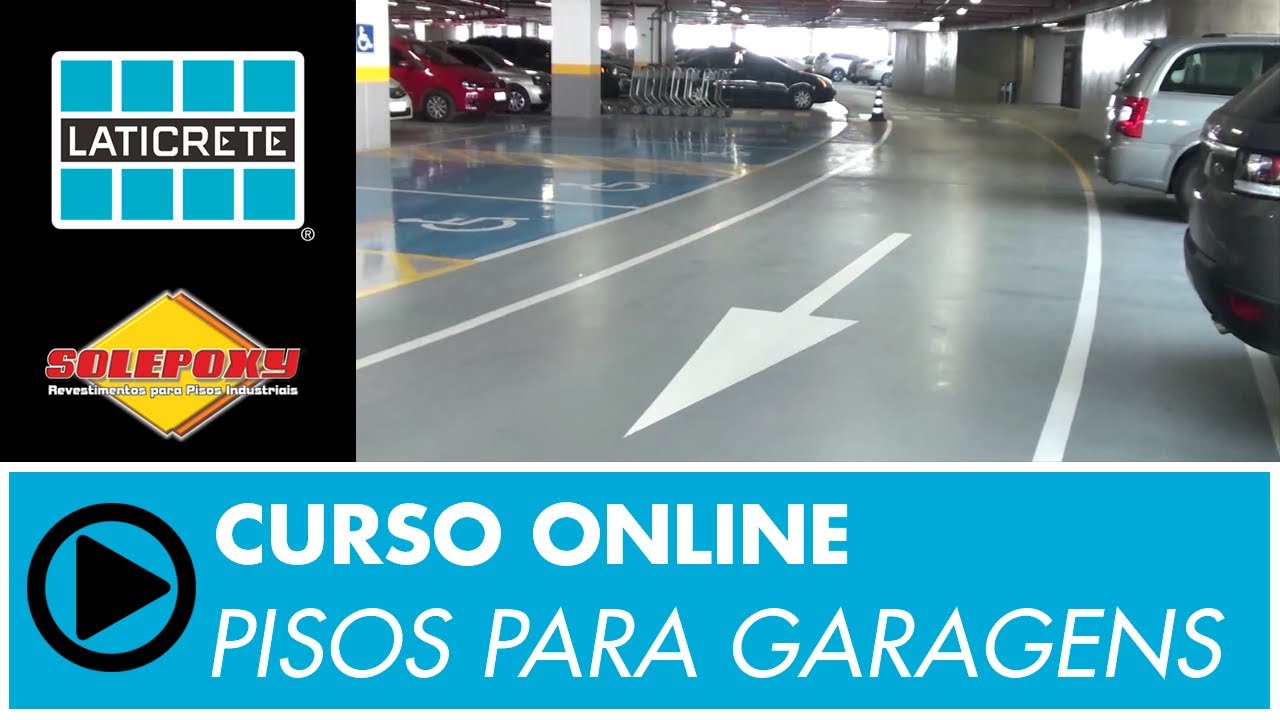 Curso Epóxi - Revestimentos em Garagens