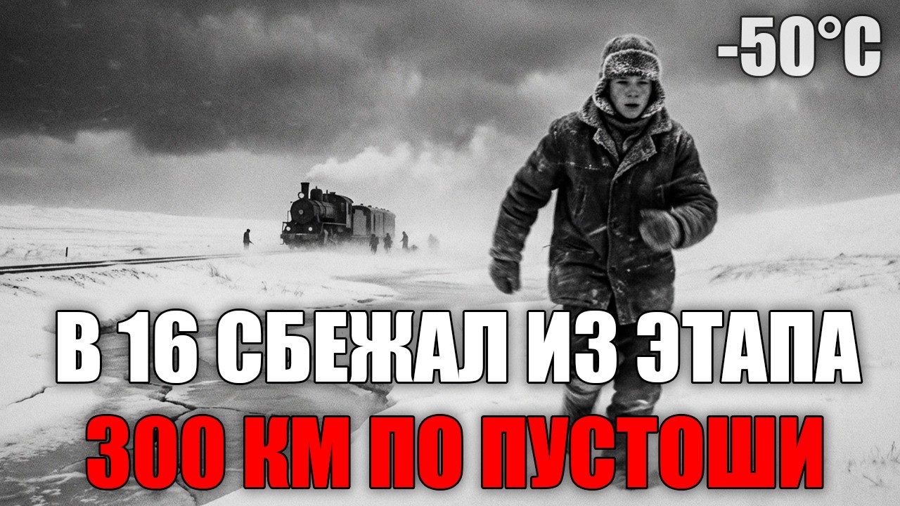 В 16 ЛЕТ ОН СБЕЖАЛ С ЭТАПА: 300 КМ ПО ЛЕДЯНОЙ ПУСТОШИ — КОНВОЙ ИСКАЛ ЕГО МЕСЯЦ